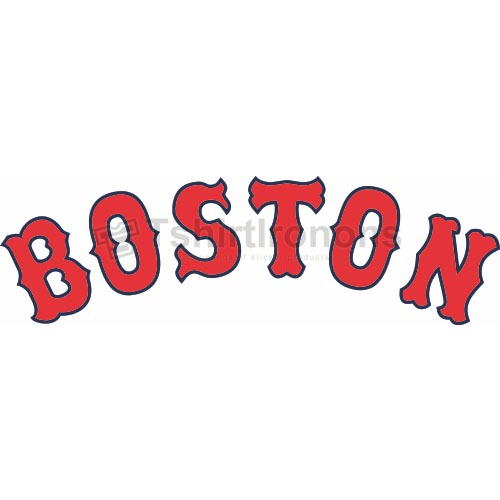 Boston Red Sox T-shirts Iron On Transfers N1468